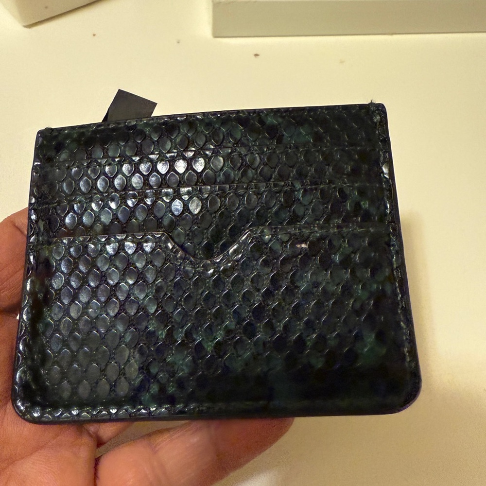 Express 5 Pocket Wallet Python Snake print - Picture 4 of 8